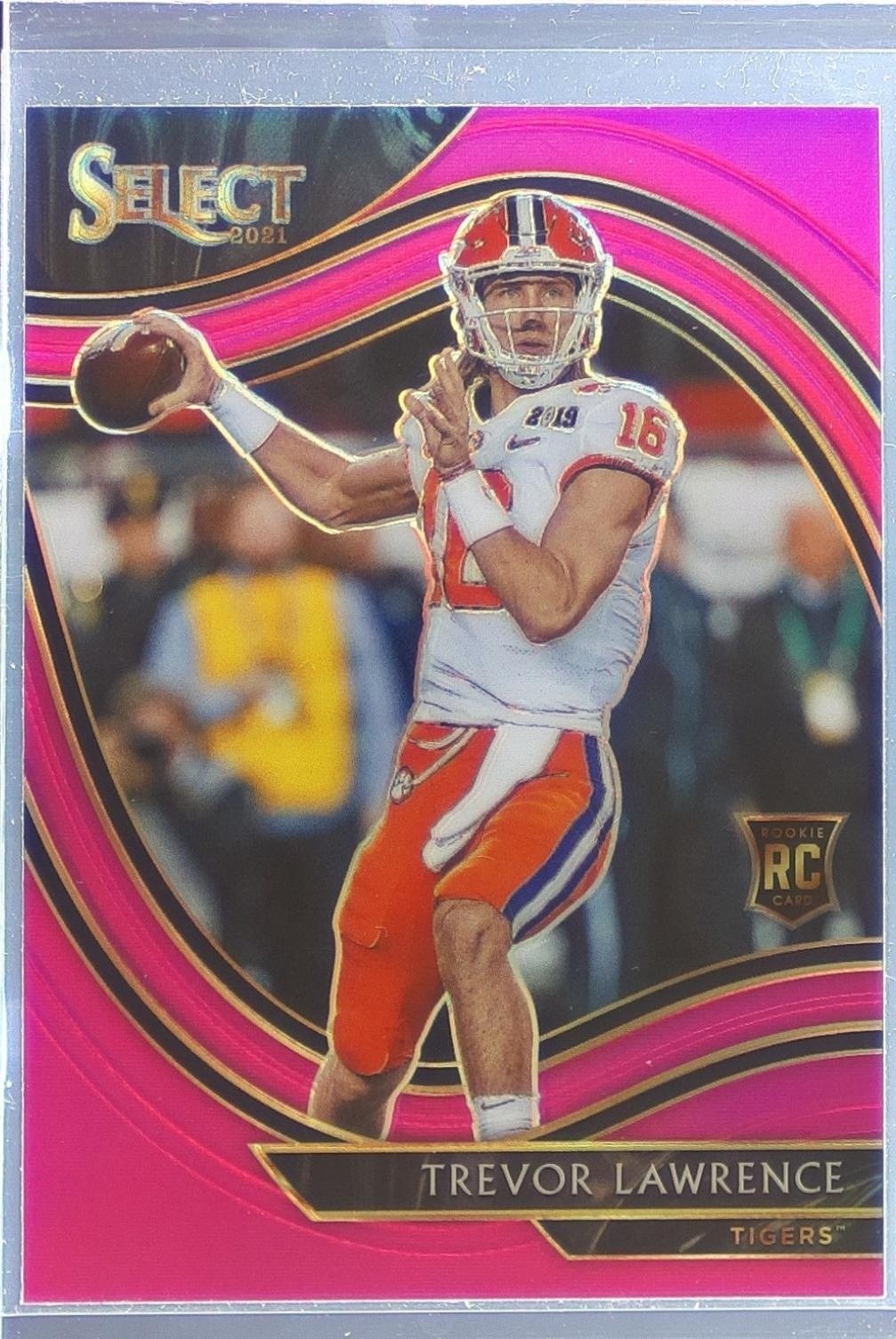 2021 Chronicles Draft Trevor Lawrence Pink RC #258 Tigers