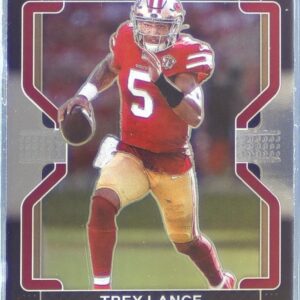2021 Chronicles Trey Lance RC #PB-4 49ers Prizm Black