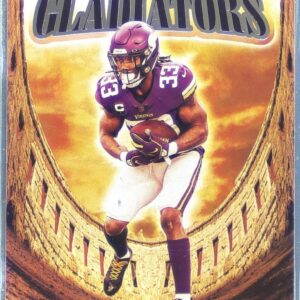 2021 Contenders Dalvin Cook #GLD-DCO Vikings Gladiators