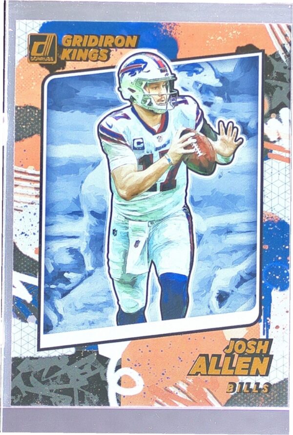 2021 Donruss Josh Allen #GK6 Bills Gridiron Kings