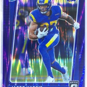 2021 Donruss Optic Jacob Harris Purple Shock RC #238 Rams