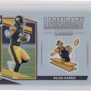 2021 Donruss Optic Najee Harris Legendary Logos #LL-17 Steelers