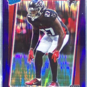 2021 Donruss Optic Richie Grant Purple Shock RC #269 Falcons