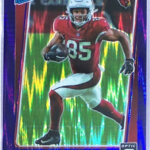 2021 Donruss Optic Rondale Moore Purple Shock RC #217 Cardinals
