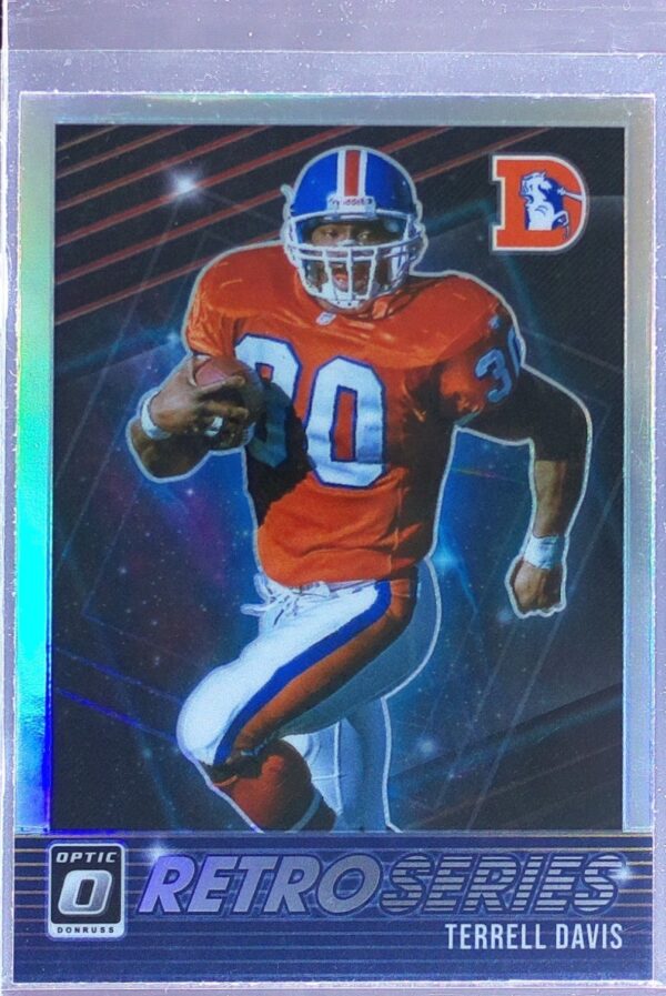 2021 Donruss Optic Terrell Davis #RS-TD Broncos Retro Series holo