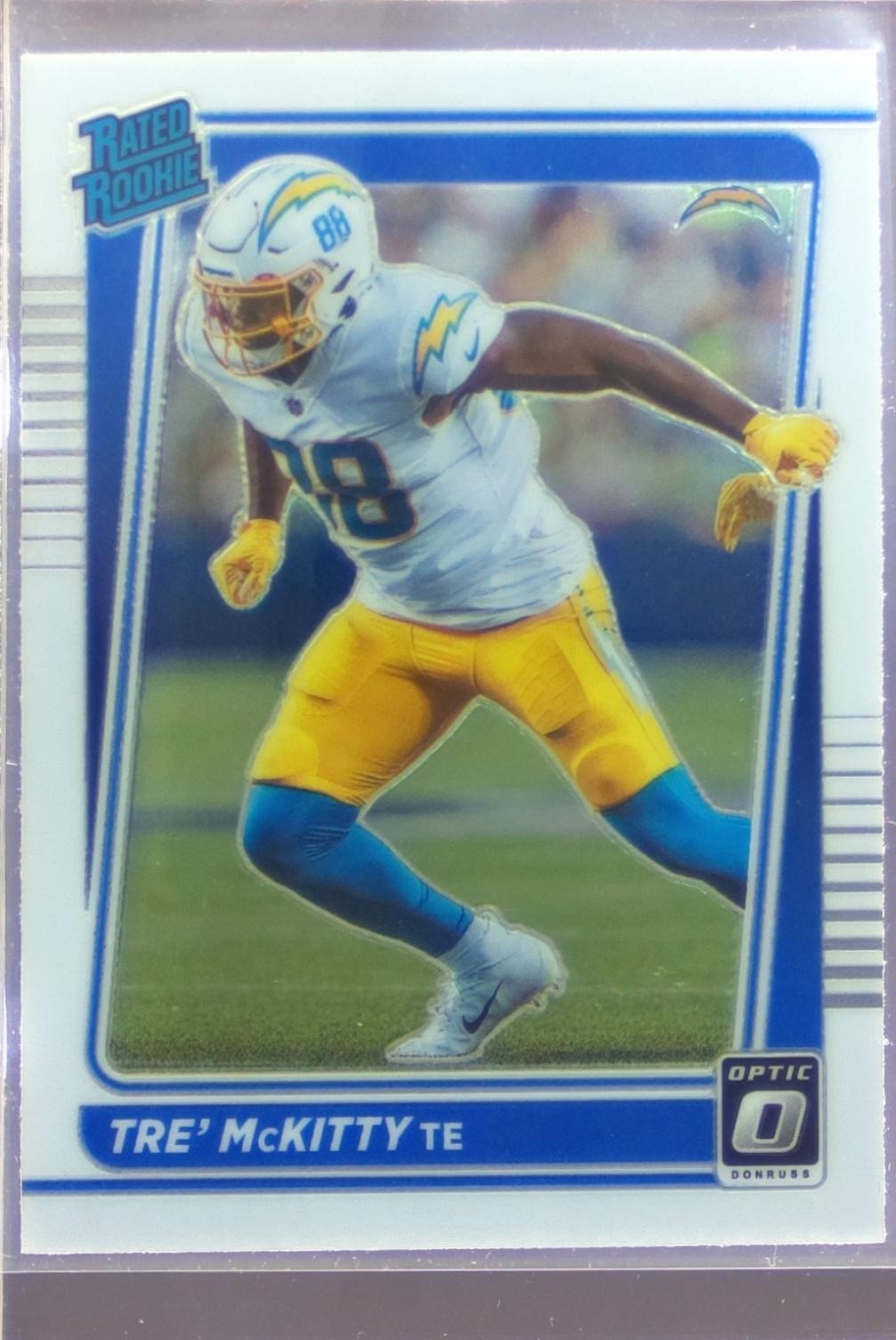 2021 Donruss Optic Tre' McKitty RC #284 Chargers
