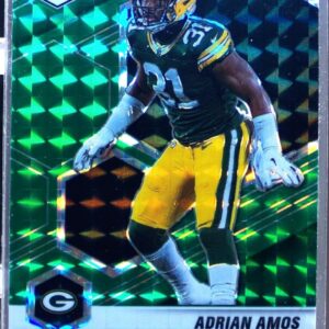 2021 Mosaic Adrian Amos Prizm Green #84 Packers