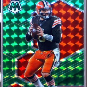 2021 Mosaic Baker Mayfield Prizm Green #225 Browns