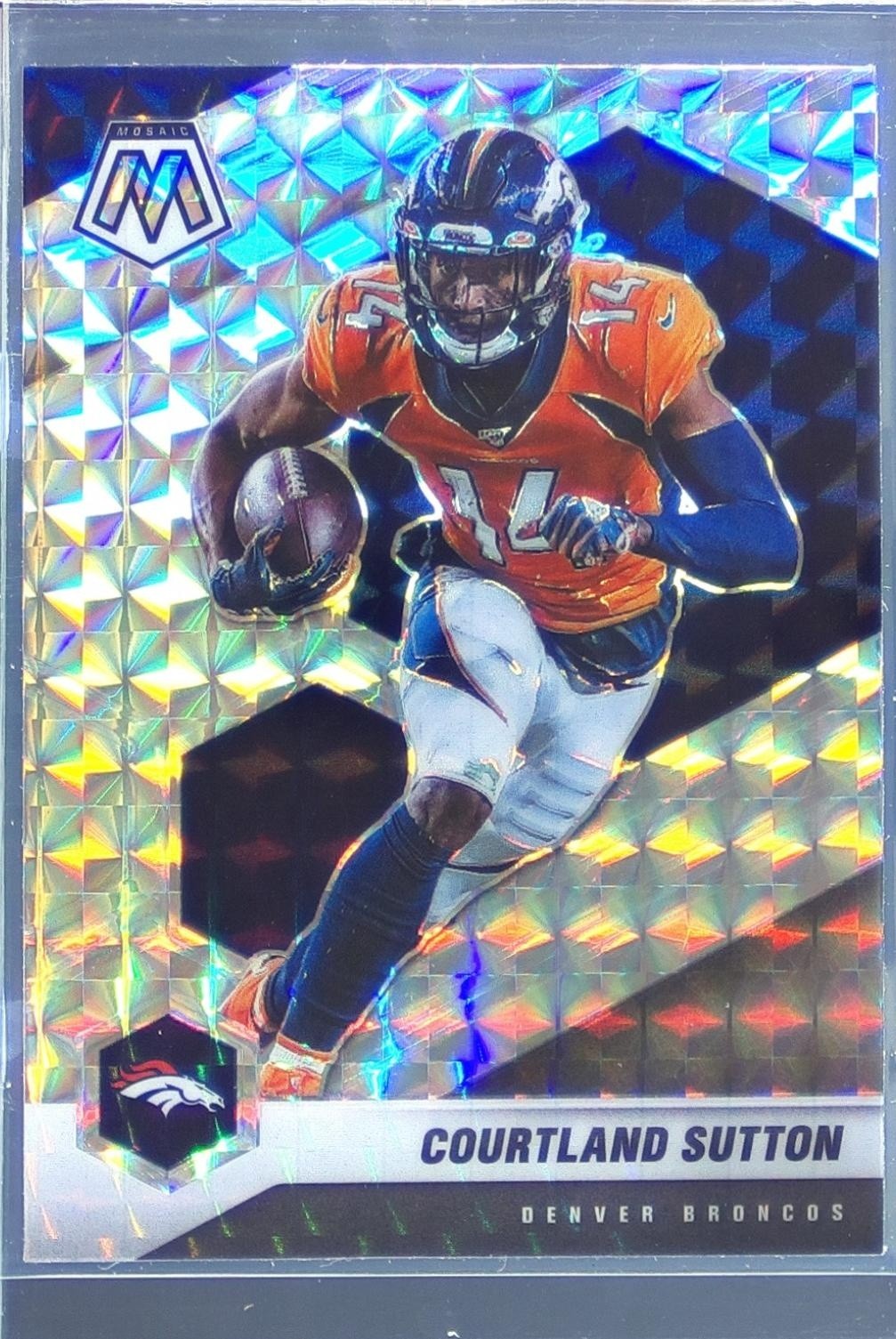 2021 Mosaic Courtland Sutton Prizm #70 Broncos
