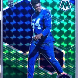 2021 Mosaic Dayo Odeyingbo Prizm Green RC #357 Colts