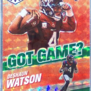 2021 Mosaic Deshaun Watson #GG-3 Texans Got Game? Mosaic Green