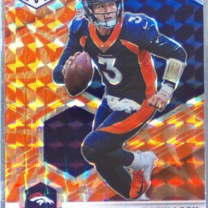 2021 Mosaic Drew Lock Prizm Reactive Orange #66 Broncos