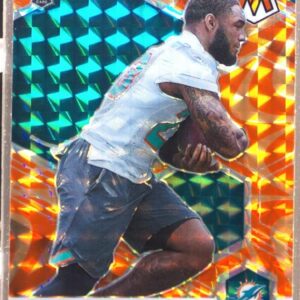 2021 Mosaic Gerrid Doaks RC Prizm Reactive Orange #373 Dolphins