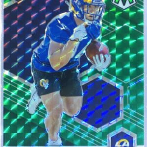 2021 Mosaic Jake Funk Prizm Green #381 Rams