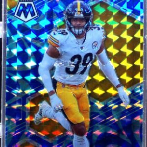 2021 Mosaic Minkah Fitzpatrick Prizm Reactive Blue #171 Steelers