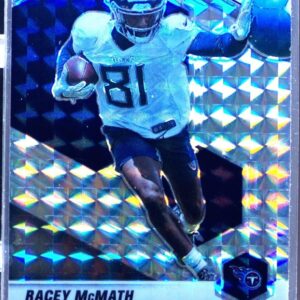 2021 Mosaic Racey McMath Prizm RC #392 Titans