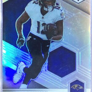 2021 Mosaic Rashod Bateman Prizm Silver RC #310 Ravens