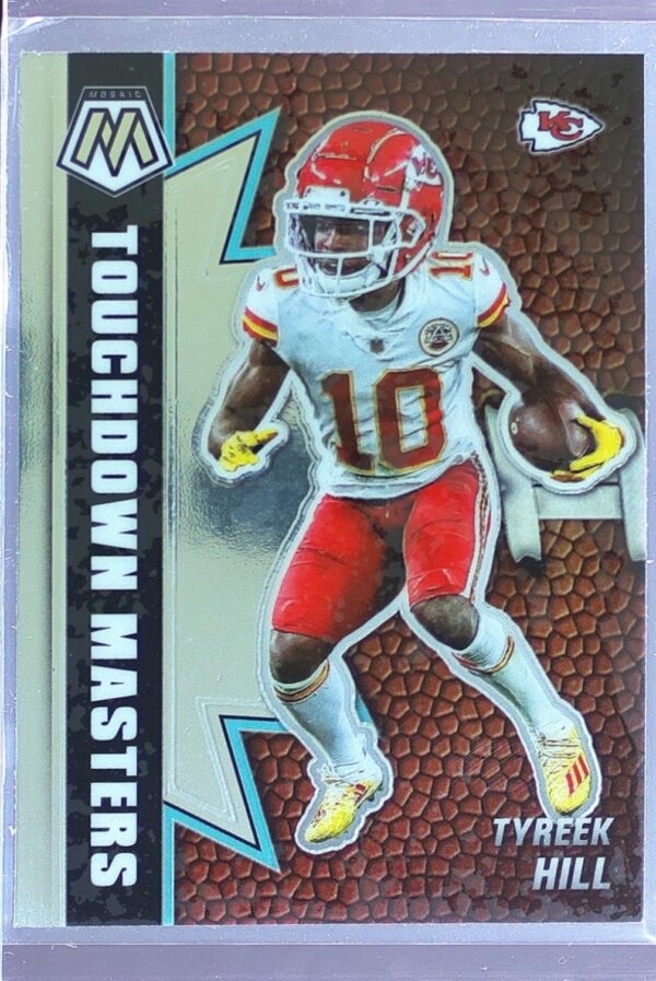 2021 Mosaic Tyreek Hill #TM-4 Chiefs Touchdown Masters Mosaic