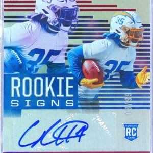 2021 Panini Illusions Larry Rountree III  Auto /99 #RS-LR Chargers Rookie Signs