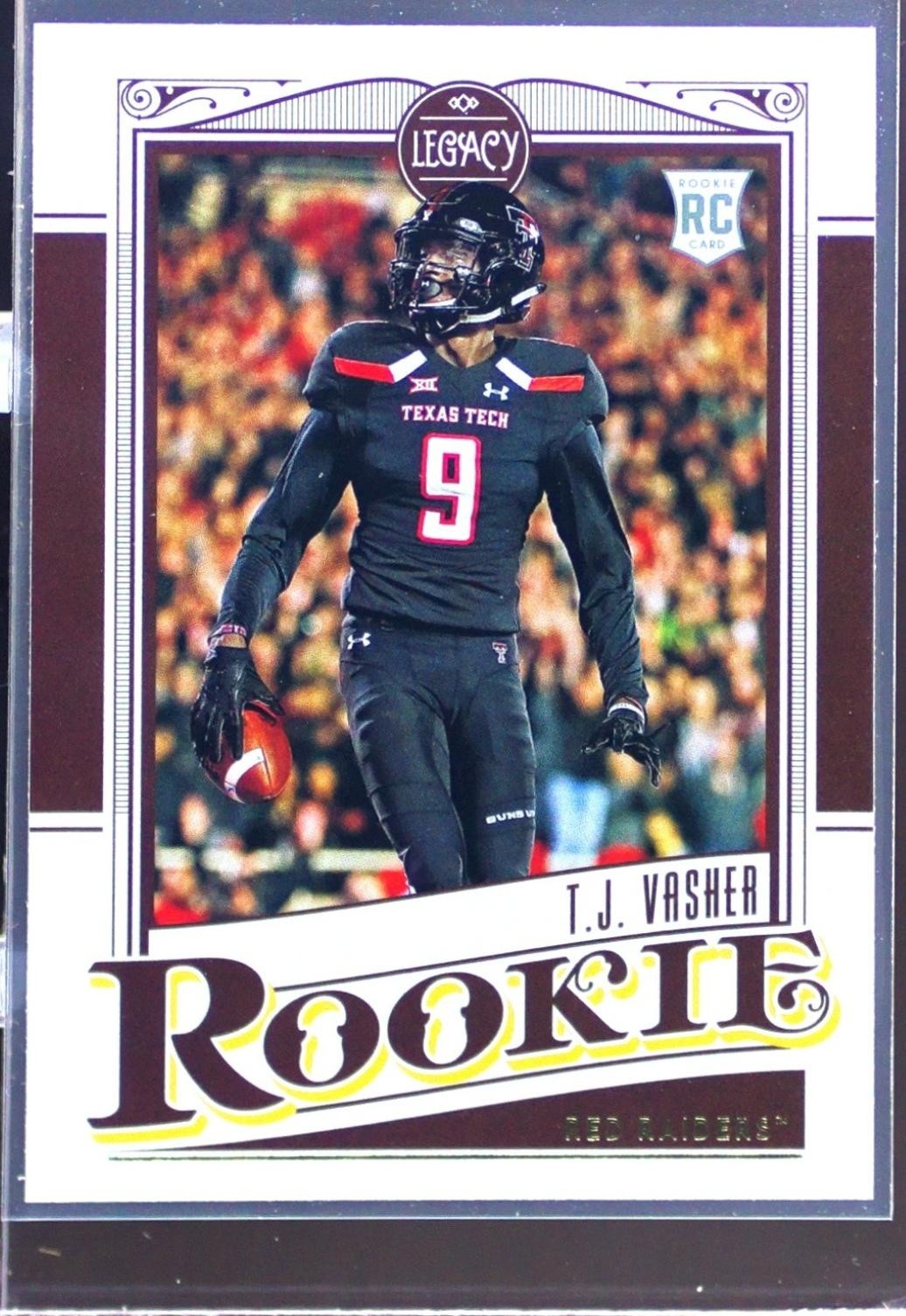 2021 Panini Legacy T.J. Vasher RC #191 Raiders