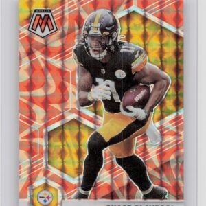 2021 Panini Mosaic Chase Claypool Prizm Reactive Orange #169 Steelers