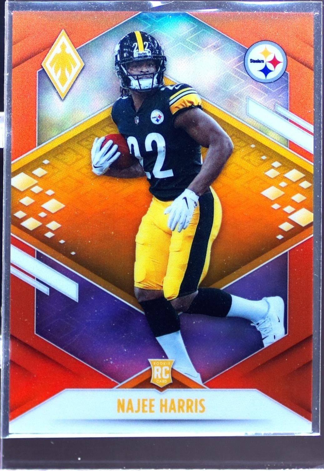2021 Panini Phoenix Najee Harris Orange /99 #111 Steelers
