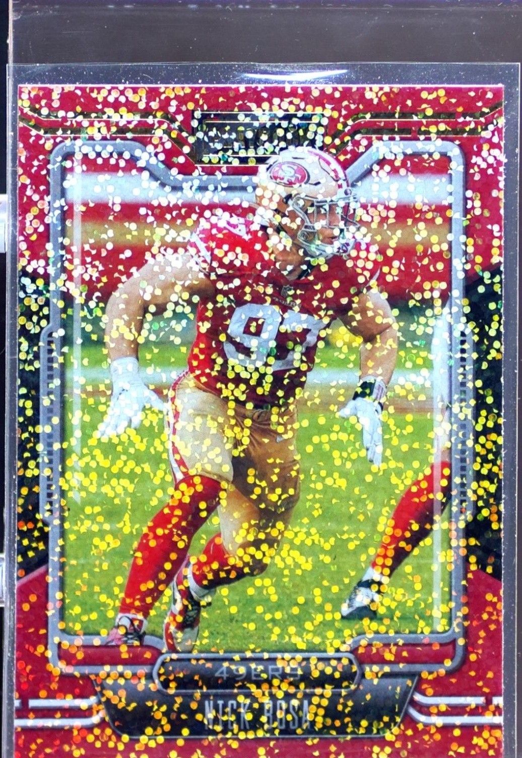 2021 Playbook Nick Bosa Sparkle #77 49ers