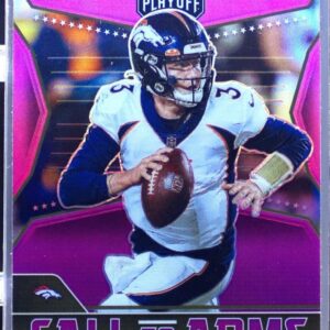 2021 Playoff Drew Lock #CA-DLO Broncos Call to Arms Pink