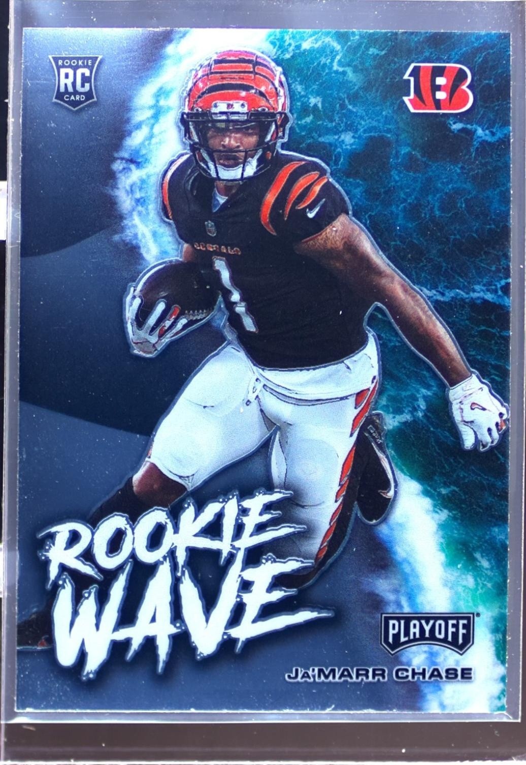 2021 Playoff Ja'Marr Chase RC #RW-JCH Bengals Rookie Wave