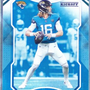 2021 Playoff Trevor Lawrence Kickoff RC #201 Jaguars