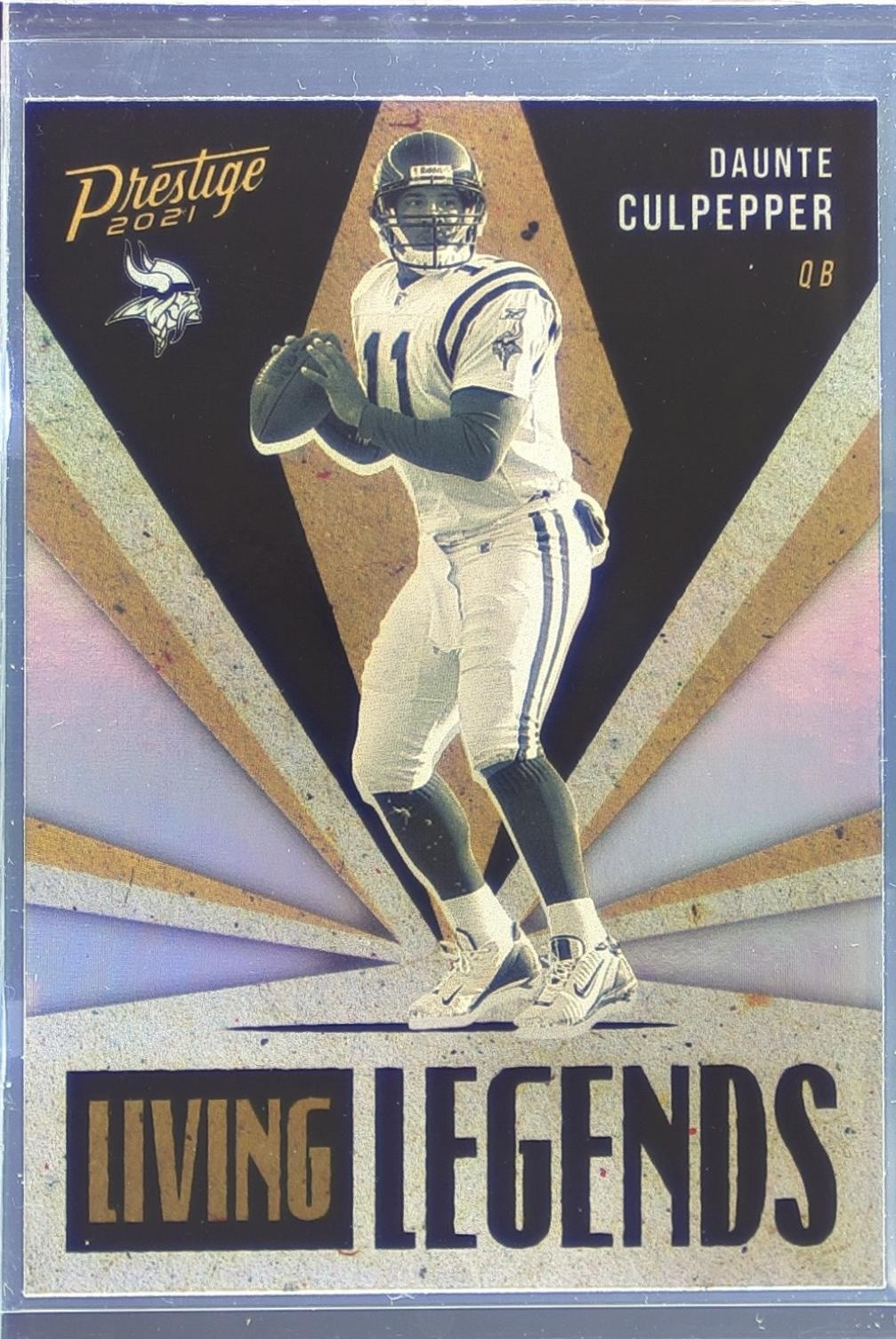 2021 Prestige Daunte Culpepper #LL-19 Vikings Living Legends