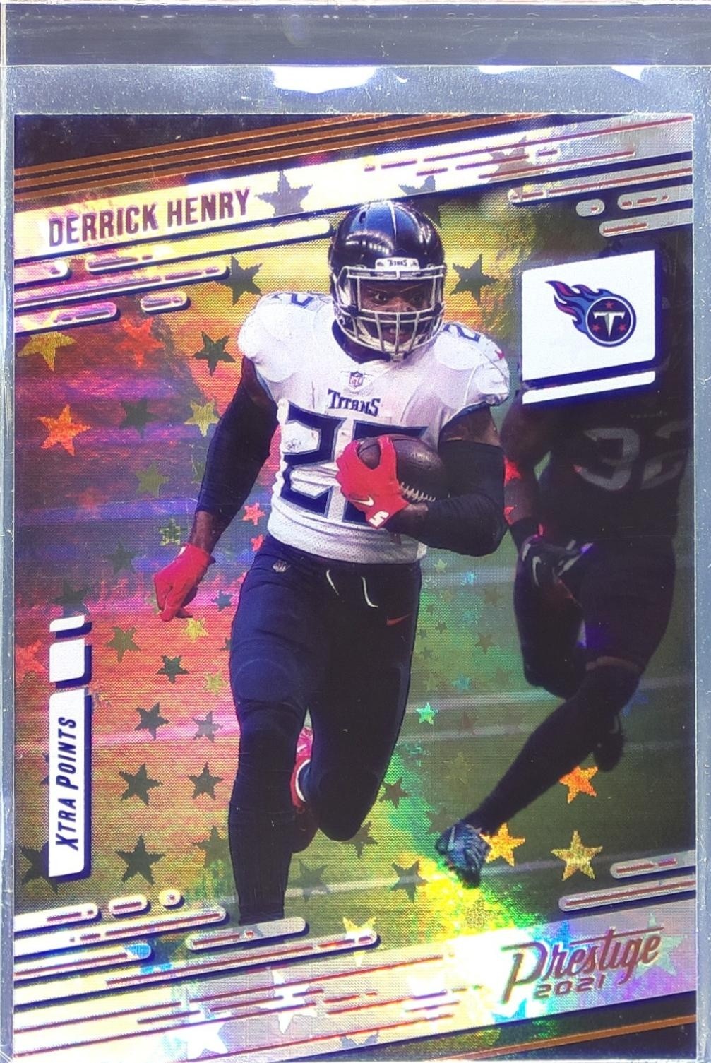 2021 Prestige Derrick Henry Xtra Points Astral #179 Titans