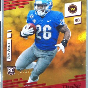 2021 Prestige Jaret Patterson RC Xtra Points Red /299 #231 Team