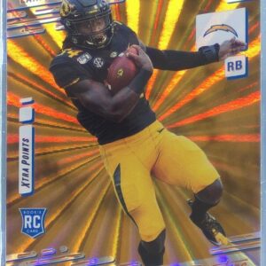 2021 Prestige Larry Rountree III Xtra Points Sunburst RC #229 Chargers