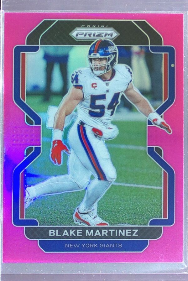 2021 Prizm Blake Martinez Pink #234 Giants
