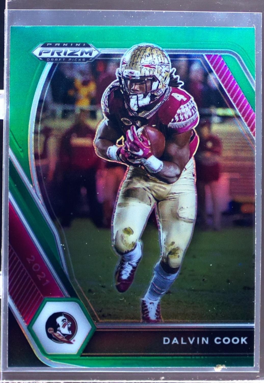 2021 Prizm Draft Picks Dalvin Cook Green #83 Seminoles