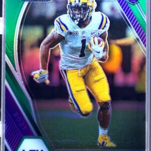 2021 Prizm Draft Picks Ja'Marr Chase  Green RC #112 Tigers