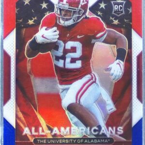 2021 Prizm Draft Picks Najee Harris Red White and Blue RC #193 Tide