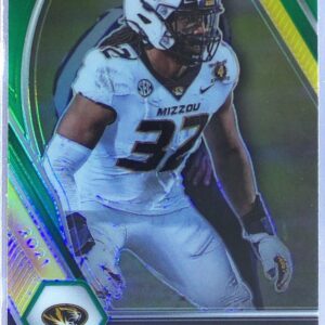 2021 Prizm Draft Picks Nick Bolton Green RC #148 Tigers