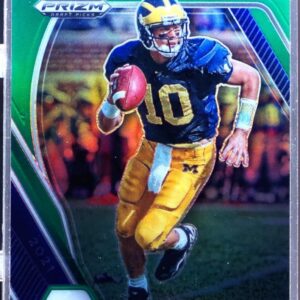 2021 Prizm Draft Picks Tom Brady Green #6 Wolverines