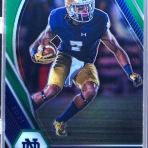 2021 Prizm Draft Picks Will Fuller V  Green #58 Irish