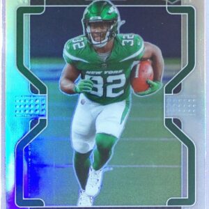 2021 Prizm Michael Carter RC #V-365 Jets Rookie Variations Prizm Silver