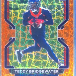 2021 Prizm Teddy Bridgewater Oranger Lazers #201 Broncos