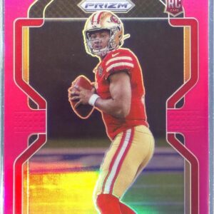 2021 Prizm Trey Lance Pink RC #333 49ers