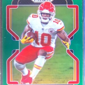 2021 Prizm Tyreek Hill Green #187 Chiefs
