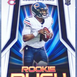 2021 Rookies & Stars Justin Fields RC #RR-4 Bears Rookie Rush