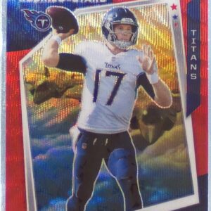 2021 Rookies & Stars Ryan Tannehill #AB-10 Titans Airborne Red Wave