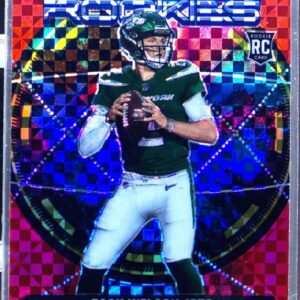 2021 Rookies & Stars Zach Wilson RC #SR-2 Jets Stellar Rookies Red Plaid