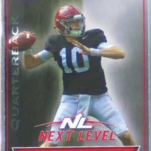 2021 SAGE Premier Draft Mac Jones Red RC #161 Tide