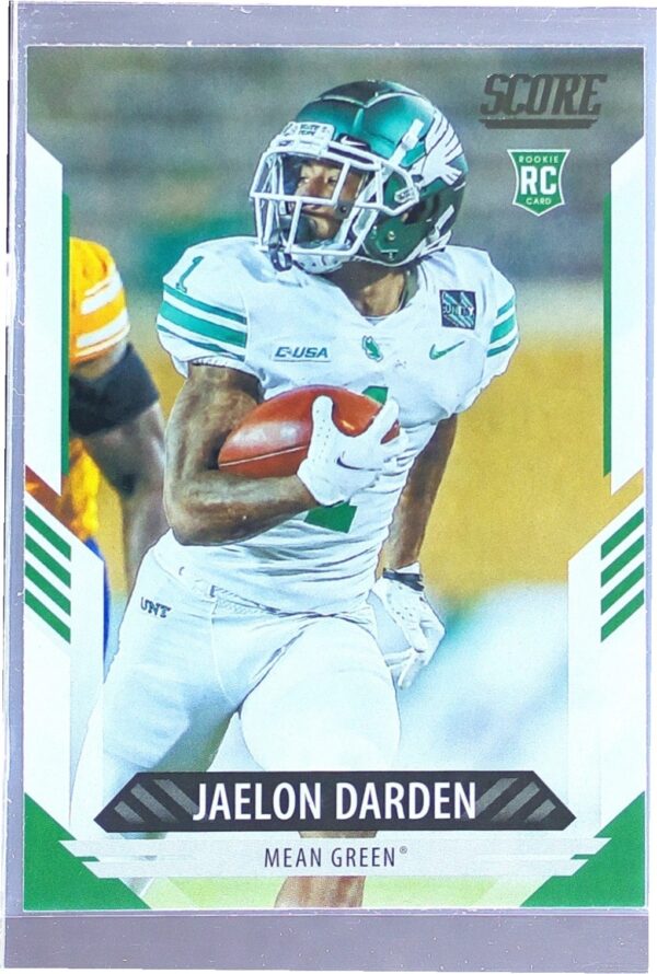 2021 Score Jaelon Darden RC #400 Green